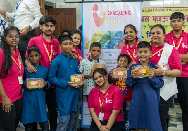 Celebrating Children’s Day, Spreading Bliss Foundation
