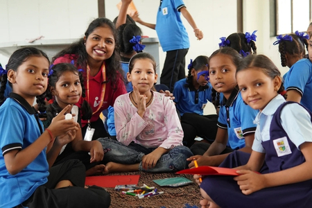 Creative activity conducted by Spreading Bliss Foundation
 




