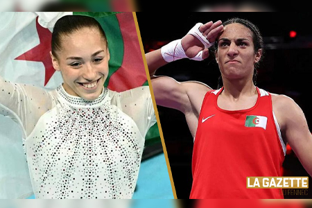 Imane Khelif and Kaylia Nemour Spreading Bliss 
        