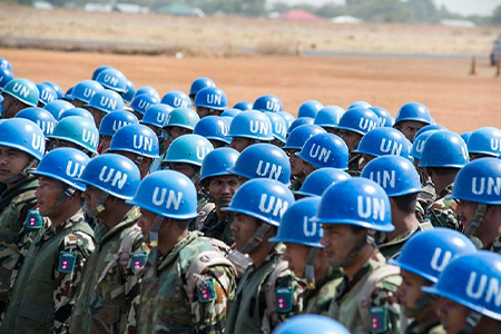 UN Peacekeeping Force Spreading Bliss Foundation
 
        